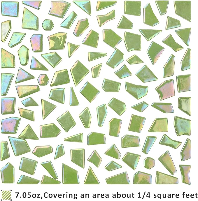 Youway Style Iridescent Glass Mosaic Tiles - Image 7