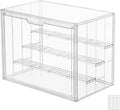 Clear Acrylic Display Case Upgrade 4 Tier Figure Display Cases by SANKEUHomeStorage