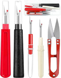 FIVEIZERO Seam Rippers for Sewing – 2 Big and 2 Small Stitch Remover Tools by FIVEIZERO