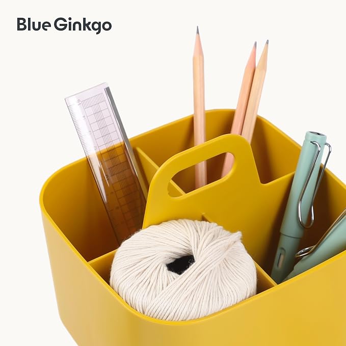 BLUE GINKGO Stackable Organizer Caddy, Made in Korea | Portable. Adjustable. - Image 7