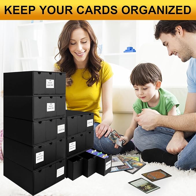 Trading Card Storage Box, 14400+ Card Organizer - Image 8