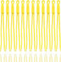 KJML DIY Paracord Keychain 12pcs Paracord Rope Keychain Braided Cord Rope Bag by KJMLDIY