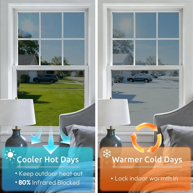 rabbitgoo One Way Privacy Window Film Window Tint - Image 5