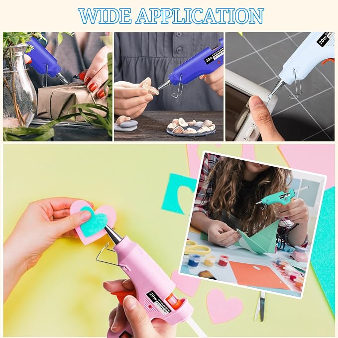 Mini Hot Glue Gun 8 Pack for Crafts - Image 5