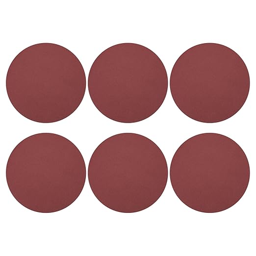 HARFINGTON 10 Pcs 9 Inch Sanding Disc 150 Grit Hook and Loop Sandpaper Random Orbital Sander Pads for Woodworking Automotive Metal Polishing