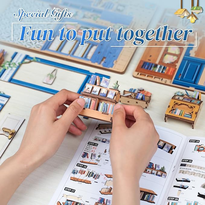 CUTEBEE Book Nook Kit - Image 7
