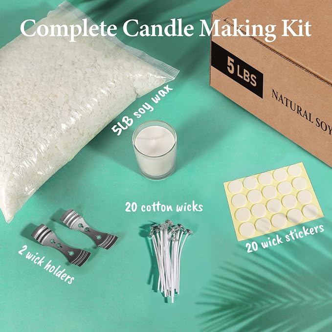 SAEUYVB Soy Candle Wax for Candle Making - Image 2