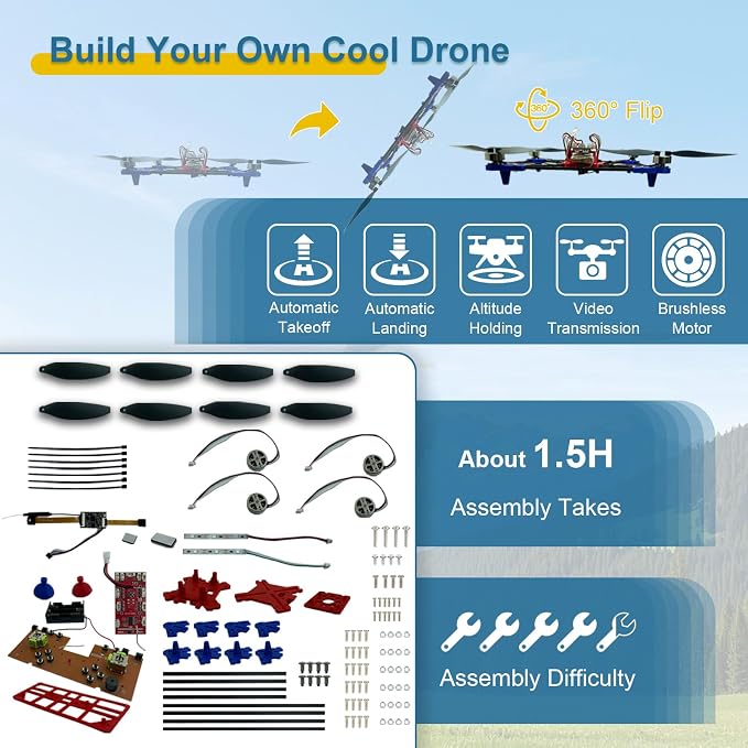 Quadrotor Drone DIY Kit: A Unique STEM Project - Image 3