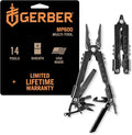 Gerber Gear Gear Multi-Plier 600 - 14-in-1 Bladeless Multipurpose Tool with Screwdriver, Needlenose Pliers, Can Opener, Wire Cutter & More - Made in USA - Survival Tools