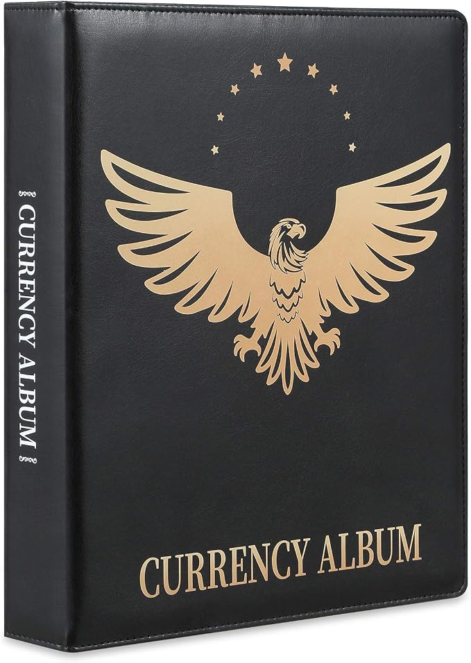 MUDOR Currency Album, 90 Pockets Banknote Collection Book - Image 2