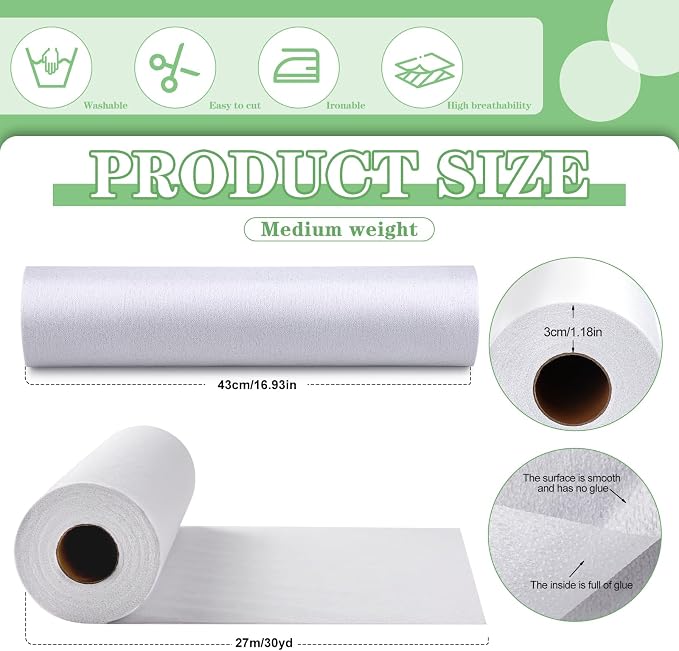 Medium Weight Interfacing Fabric - Image 2