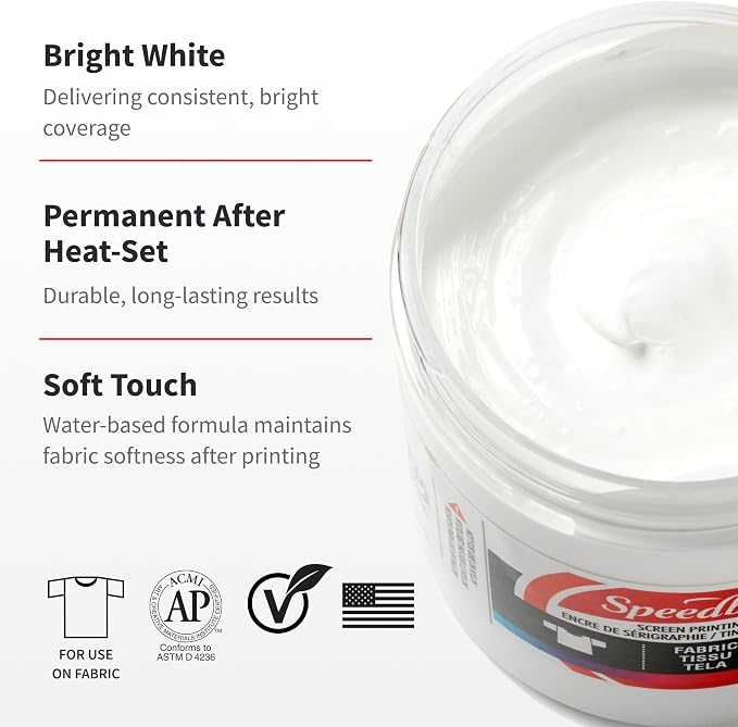 Speedball 046033, Fabric Screen Printing Ink, 128 Fl Oz. - Image 3