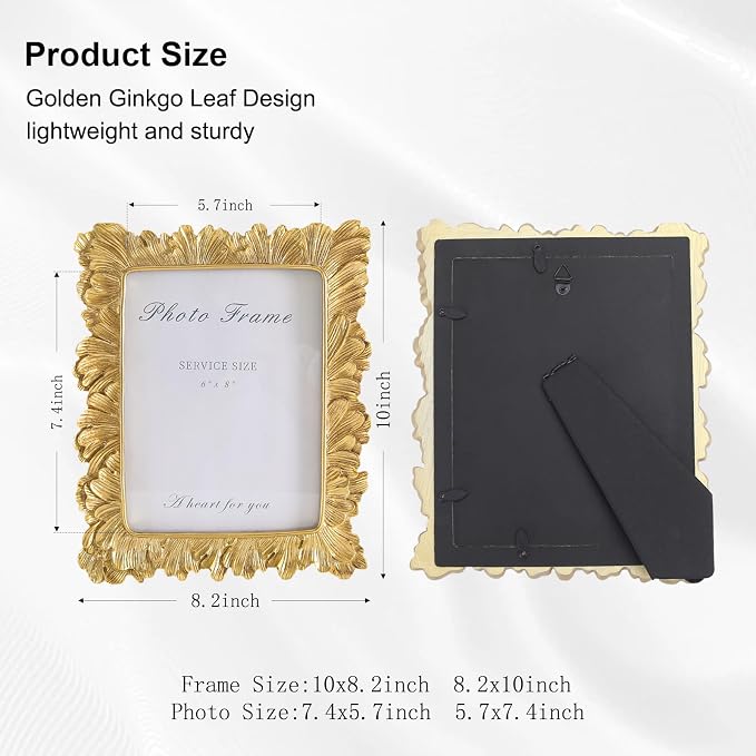 6x8 Vintage Picture Frames, Picture Frame - Image 3