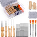118-Piece Needle Felting Kit Professional, 100 Felting Needles by MOREJMTT