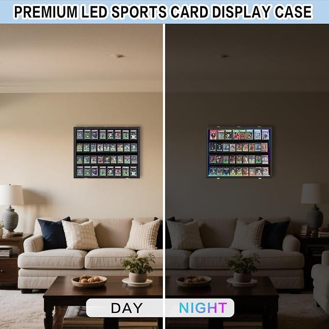 VERANI LED Baseball Card Display Case - Image 5
