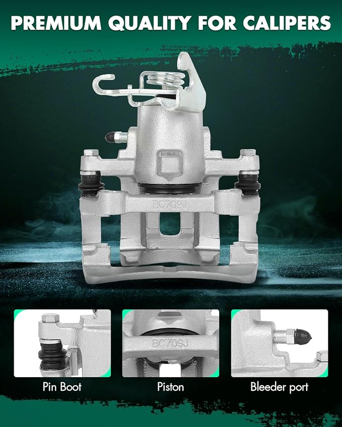 SCITOO Rear Left Brake Caliper With Bracket 18B4926 Compatible For Ford For Mustang 2005-2014