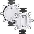 2 Pieces Spark Plug Gap Gauge Tool Spark Plug Gauge Measuring Tool Metric Standard Inches Gapper for Motorcycles