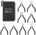 SOONAN 8 Pieces Mini Pliers Set, Jewelry Making Tools by SOONAN
