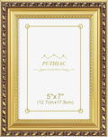 puthiac 5x7 Gold Picture Frame, Ornate Vintage Photo Frame | Antique gold by PUTHIAC