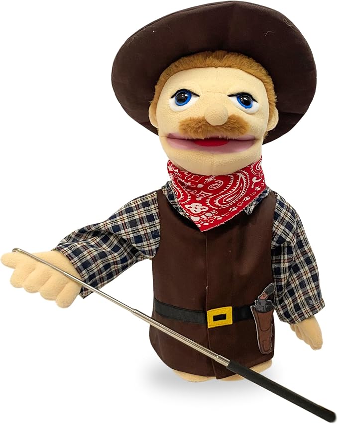 16"Puppets Entriloquist Puppe t, Hand P uppets by Okegztoa