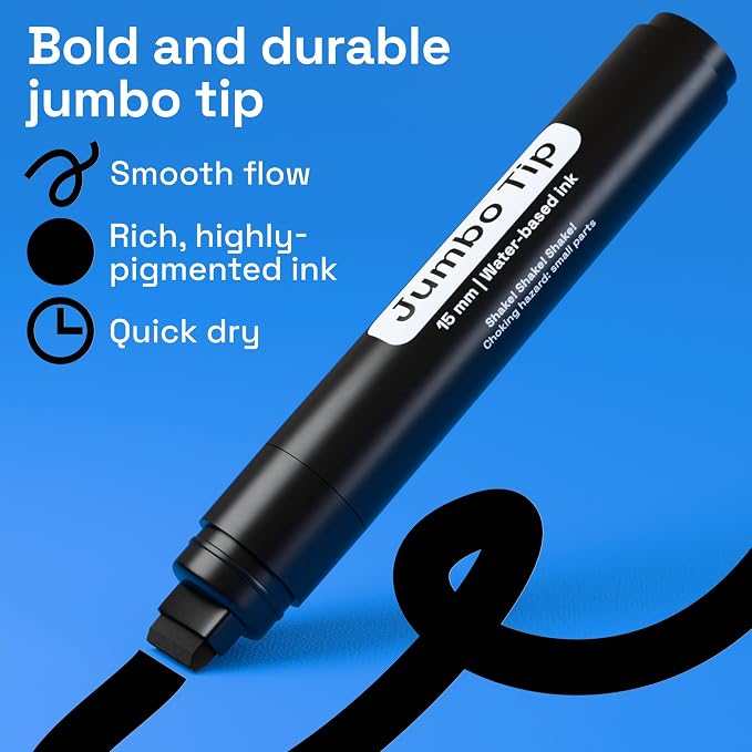 ARTISTRO Black Paint Pens - Image 2