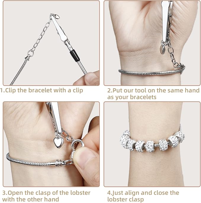 10PCS Snake Chain Charm Bracelet - Image 4