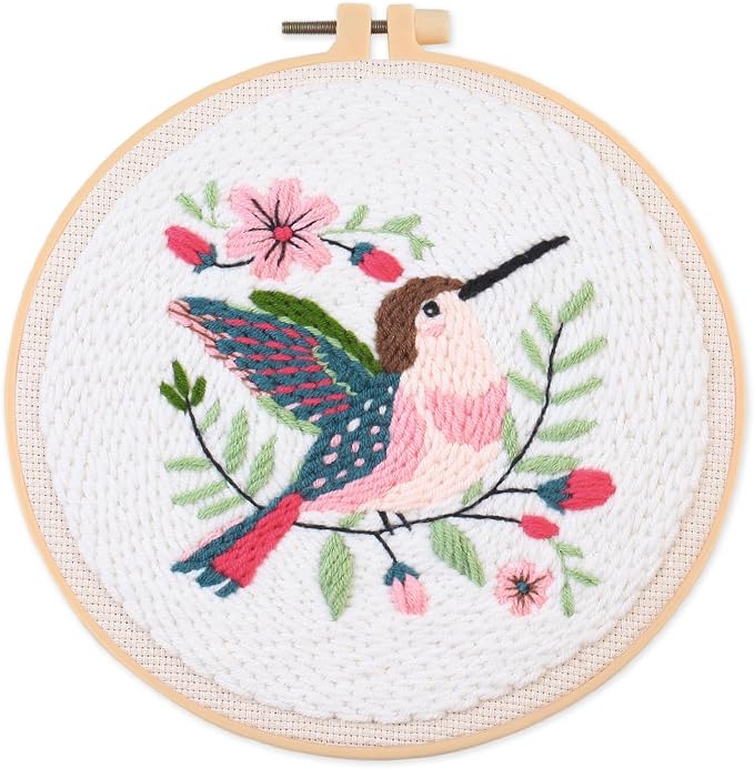 Myfelicity Punch Needle Embroidery Kit, Beginner Craft Set - Image 7