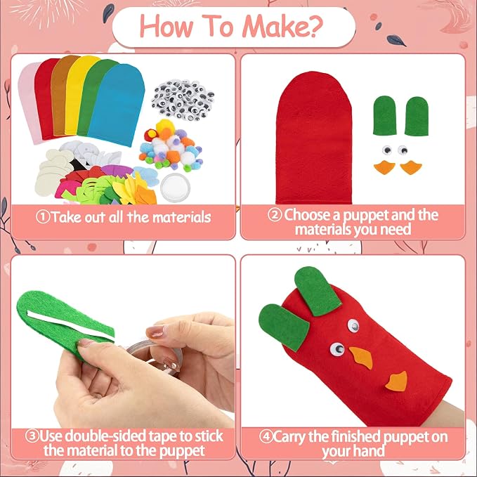 6PCS Hand Puppets - Image 4