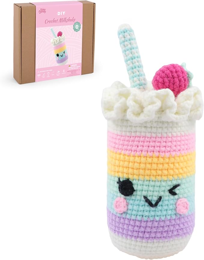 HOUSE CREATIVITY Crochet Kit for Beginners, Make a Cup by HouseCreativity