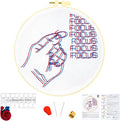 Crafmanoe Easy Hand Embroidery Kits by Unknown