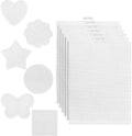 12pcs Plastic Mesh Canvas Sheets, 14 CT Multiple Shapes Plastic Mesh Screen by Unknown