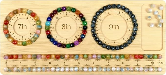 Petoysoso Bead Boards for Jewelry Making, Bamboo Beading Board for Jewelry by JewelryMakingSupplies