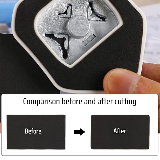 MyArTool 3 Way Corner Rounder Punch, 10mm 3 in 1 Corner Cutter - Image 3