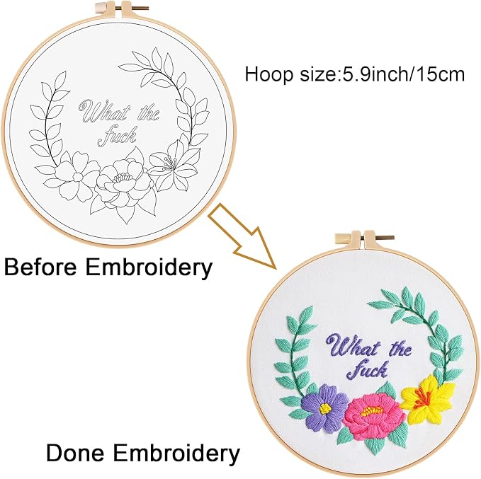 Louise Maelys Funny Embroidery Kits - Image 3