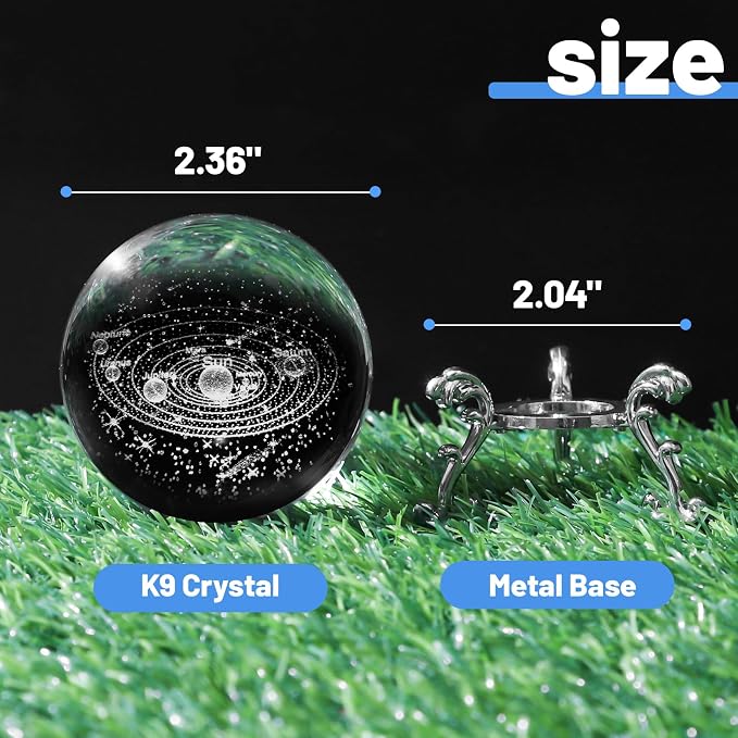 3D Solar System Crystal Ball - Image 2