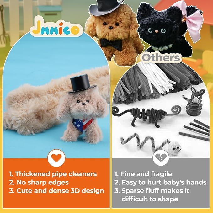 JMMICO 71 PCS Pipe Cleaner Craft Kit - Image 6