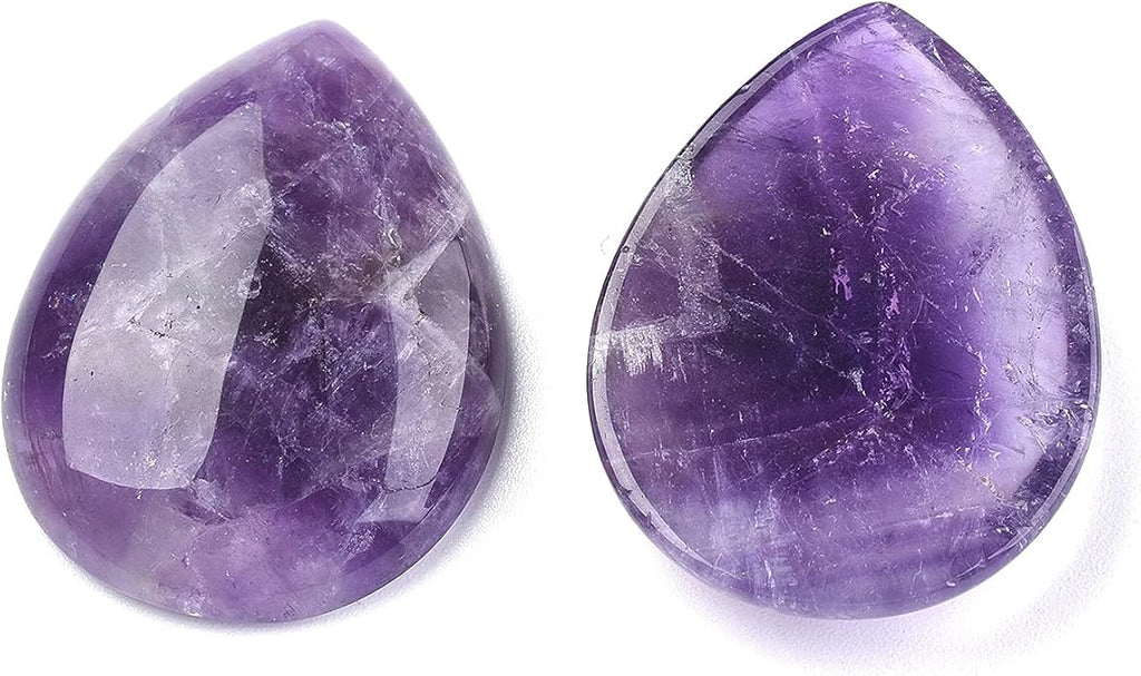 Fashewelry Natural Teardrop Flat Back Cabochons Beads - Image 2