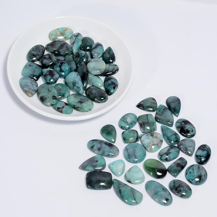 Natural Loose Gemstone 5 Piece Cabochons Lot Jewelry Making Loose Gemstone - Image 4