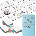 40Pcs Sublimation Picture Magnet Blanks Personalized Square Magnets by Unknown