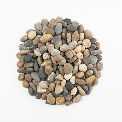 40 LBS Natural Pebbles by LOOIOOJ