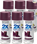 Rust-Oleum Painter's Touch 2X Ultra Cover Spray Paint, Satin Aubergine by Rust-Oleum