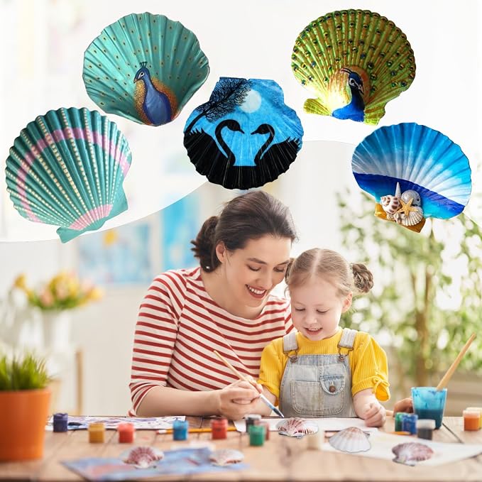 PPCLION 45 PCS Small Scallop Shell - Image 6