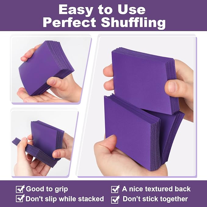 Purple Card Sleeves 200 Pack Compatible - Image 4