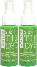 S.E.I. Neon Green Tie Dye Spray Bottle: 2oz. Non Toxic Fabric Dye Spray by SEI