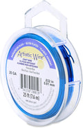 Artistic Wire, 20 Gauge Silver Plated Tarnish Resistant Colored Copper Craft by ArtisticWire