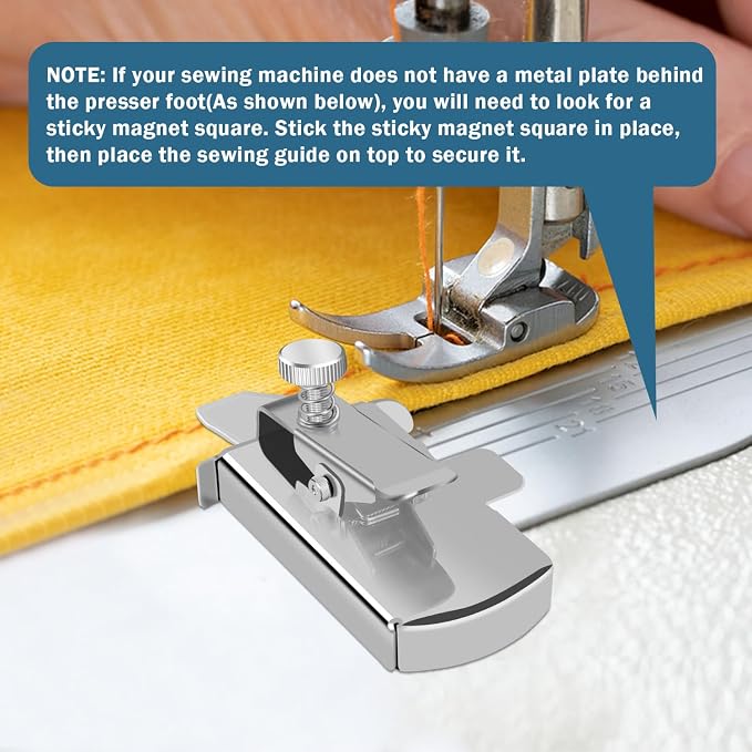 TIGARI Magnetic Seam Guide for Sewing Machine, Magnetic Sewing Guide - Image 3