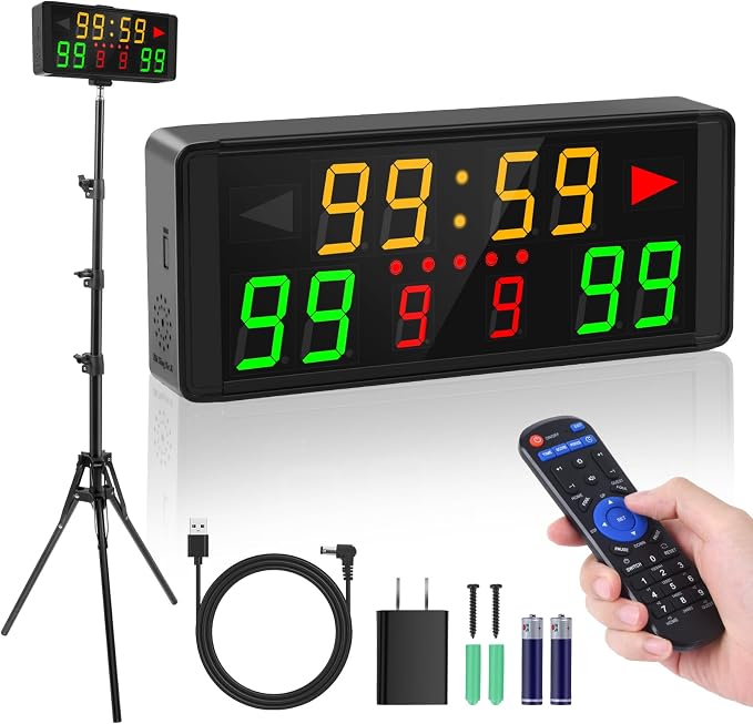 Samshow LED Electronic Scoreboard Digital Score Keeper by Samshowmakesyourkitchentechnologicalmodernandadvanced