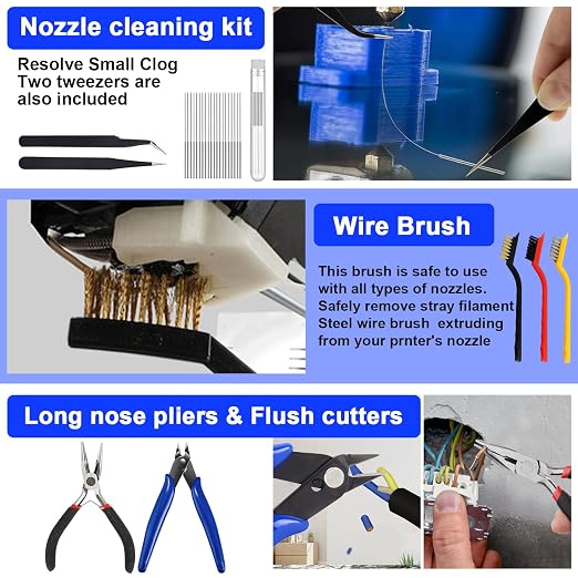 135PCS 3D Printer Tools Kit, 3D Printer Accessories - Image 5