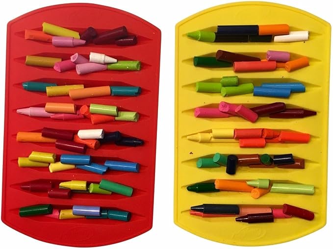 CraCycle Original Crayon Recycling Mold, Double Tipped, 100% Pure Silicone - Image 2