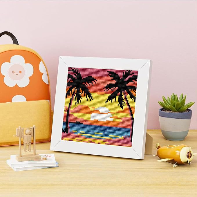 Tiwabb Beach Scenery Cross Stitch Kits - Image 2